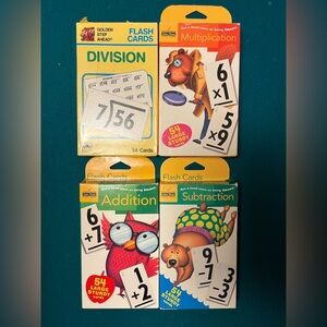 Educational Flash Cards Set